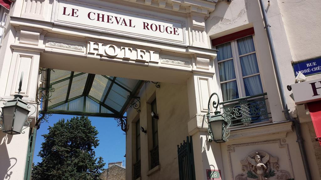 Hotel Du Cheval Rouge Versalles Exterior foto